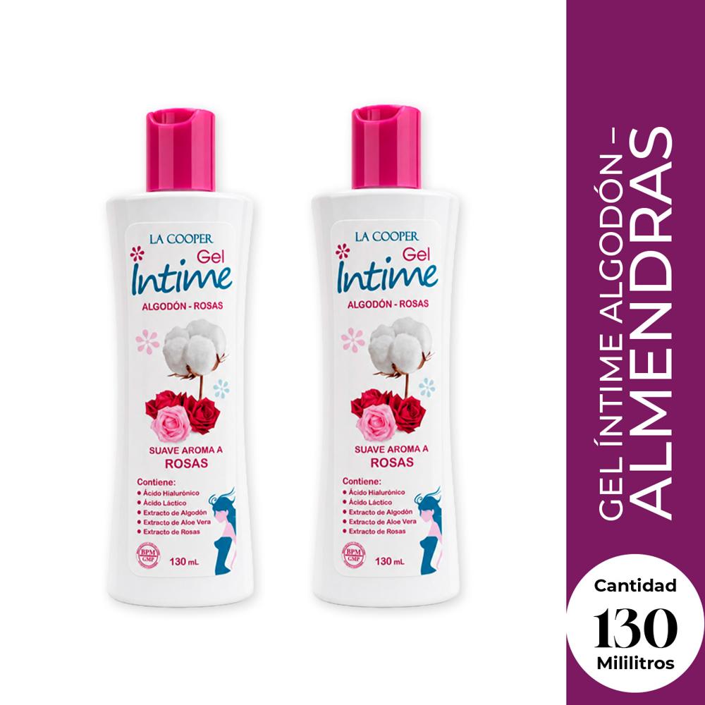 LA COOPER GEL INTIME ALGODON - ROSAS 130ML 2und
