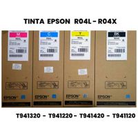 Kit de Tinta Epson T941 y T942 Originales - Cyan Yellow Magenta Negro