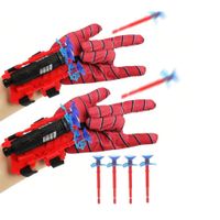 Guante Lanzador Telaraña Spiderman x2 Piezas Juguete