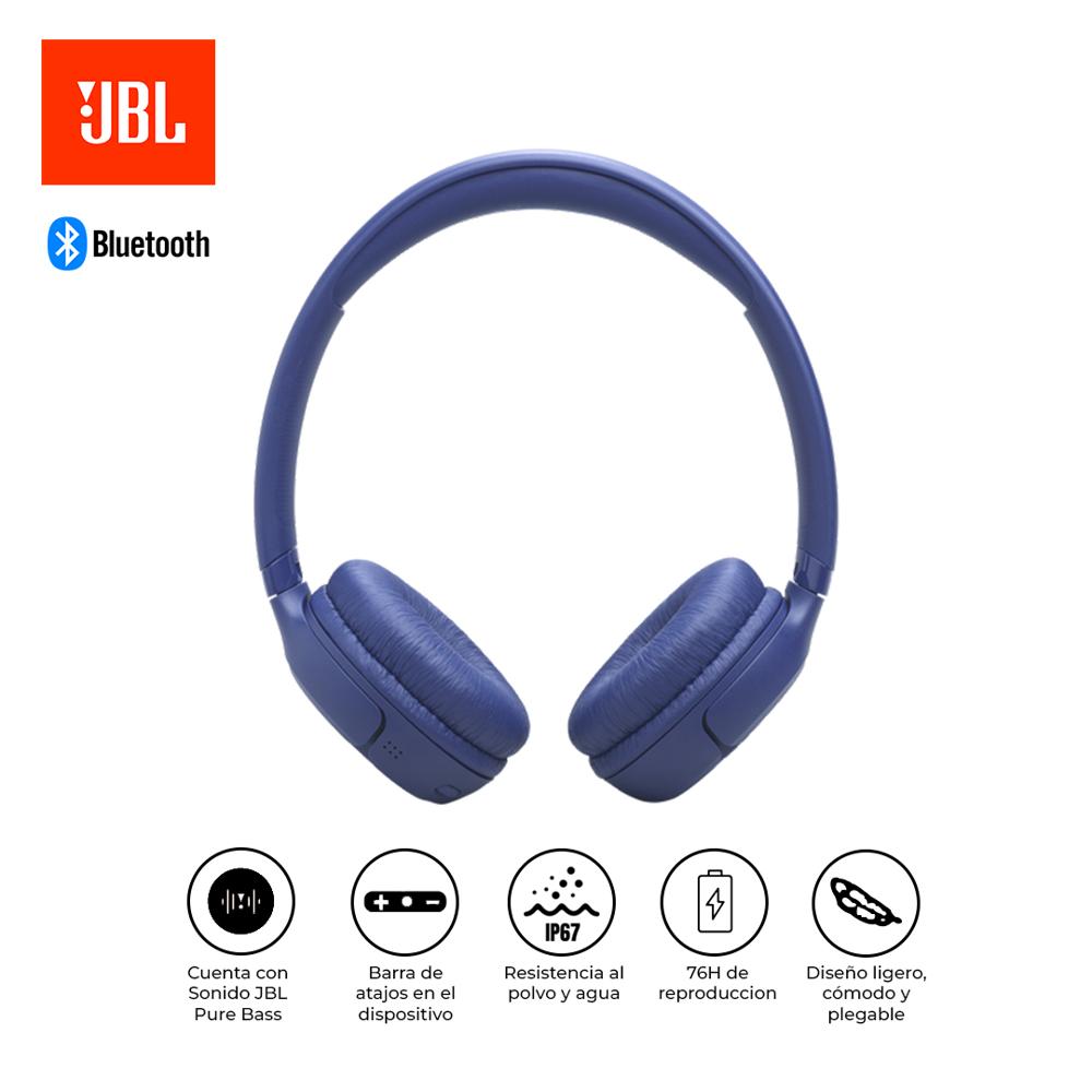 Audífonos JBL Tune 530BT Bluetooth 6.0 76H Pure Bass Azul