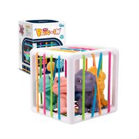 Juguete Sensorial para Bebés Cubo Ligas con Dinosaurios
