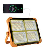 Reflector Led Potente Carga Solar Multifuncional Colgante