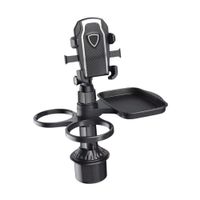 SOPORTE PARA CELULAR MULTIUSOS PARA AUTO TIPO ARBOL COLOR NEGRO