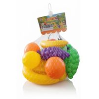 Juguete Set de Frutas Multicolor en Bolsa de Malla