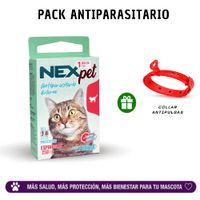NEXpet Antipulgas de 1 Mes de Protección para Gatos de hasta 5kg
