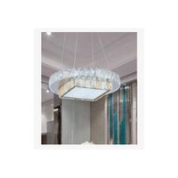 Lámpara colgante LED decorativa cristal