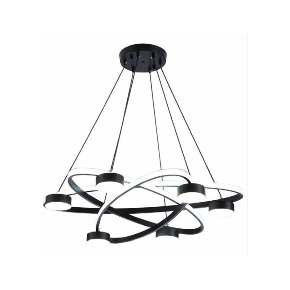 Lámpara colgante LED moderna 6 brazos