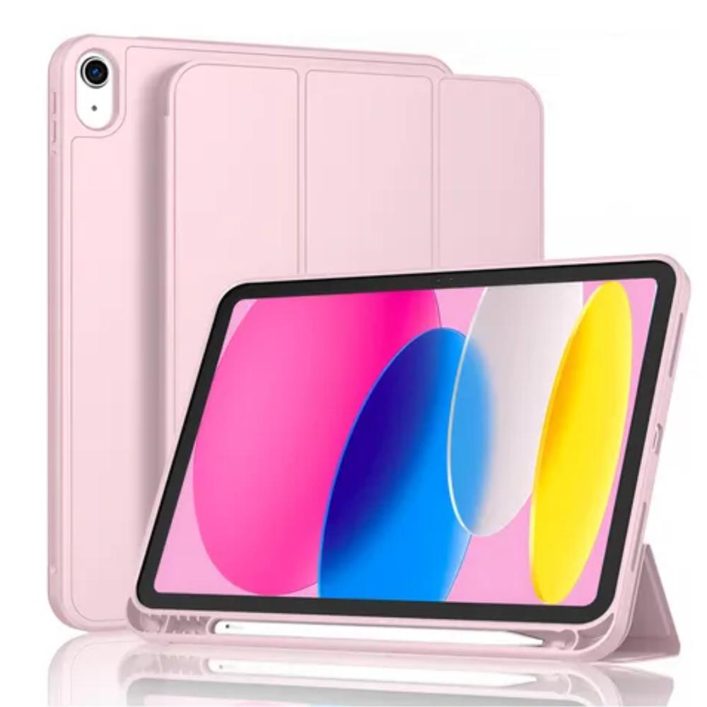 FUNDA SMART COVER PARA IPAD 10.2 10.5 PULGADAS ROSADO