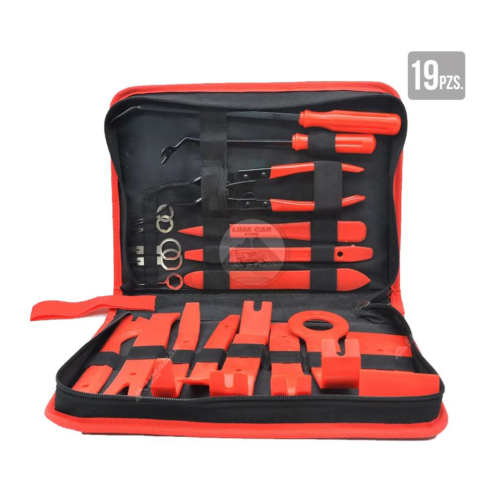 Kit 19 Pzas Herramientas para Desmontar Panel - Desarmar Tablero Auto