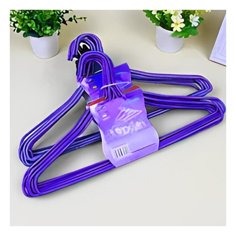 Perchero para Guardar Camisas y Vestidos Infantiles 10 Piezas 29x19cm Morado Y notas