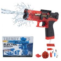 PISTOLA DE AGUA RECARGABLE LUCES LED MULTICARGA NERF NIÑOS Y ADULTOS