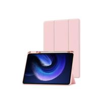 FUNDA SMART COVER PARA SAMSUNG A11 8.7 PULGADAS ROSADO