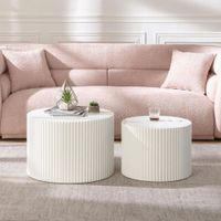 MESA DE CENTRO MORGANA BLANCO