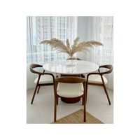 JUEGO DE COMEDOR 4 SILLAS ORLAND NOGAL