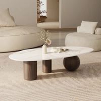 MESA DE CENTRO CAMILLE MARFIL