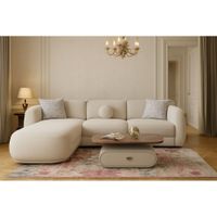 JUEGO DE SALA SECCIONAL LUMIERE BEIGE