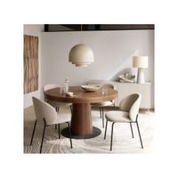 JUEGO DE COMEDOR 4 SILLAS SAREN BEIGE