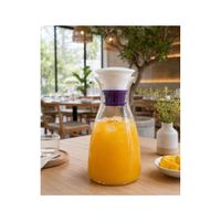 JARRA DE VIDRIO BOROSILICATO CON TAPA HERMÉTICA  800ML
