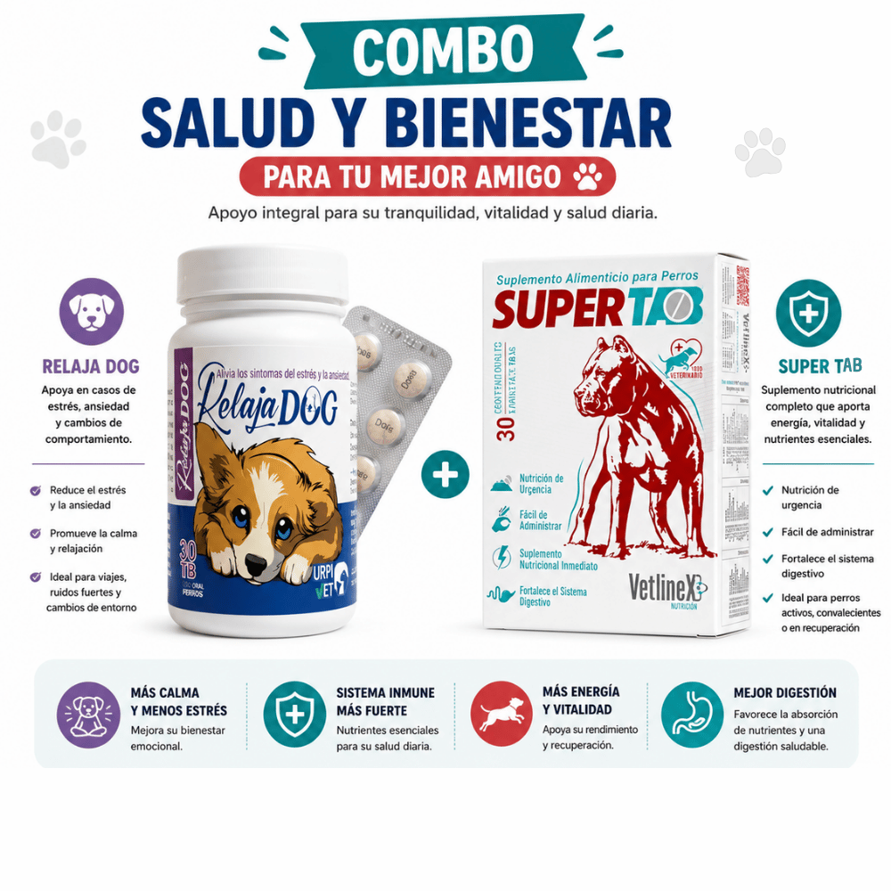 Combo - Relaja Dog con SuperTab