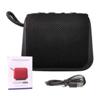 Parlante Bluetooth Acuático IPX7 Movisun Power Mini Negro