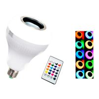 Foco Led Multicolor Con Parlante Bluetooth 9W OP-BT09
