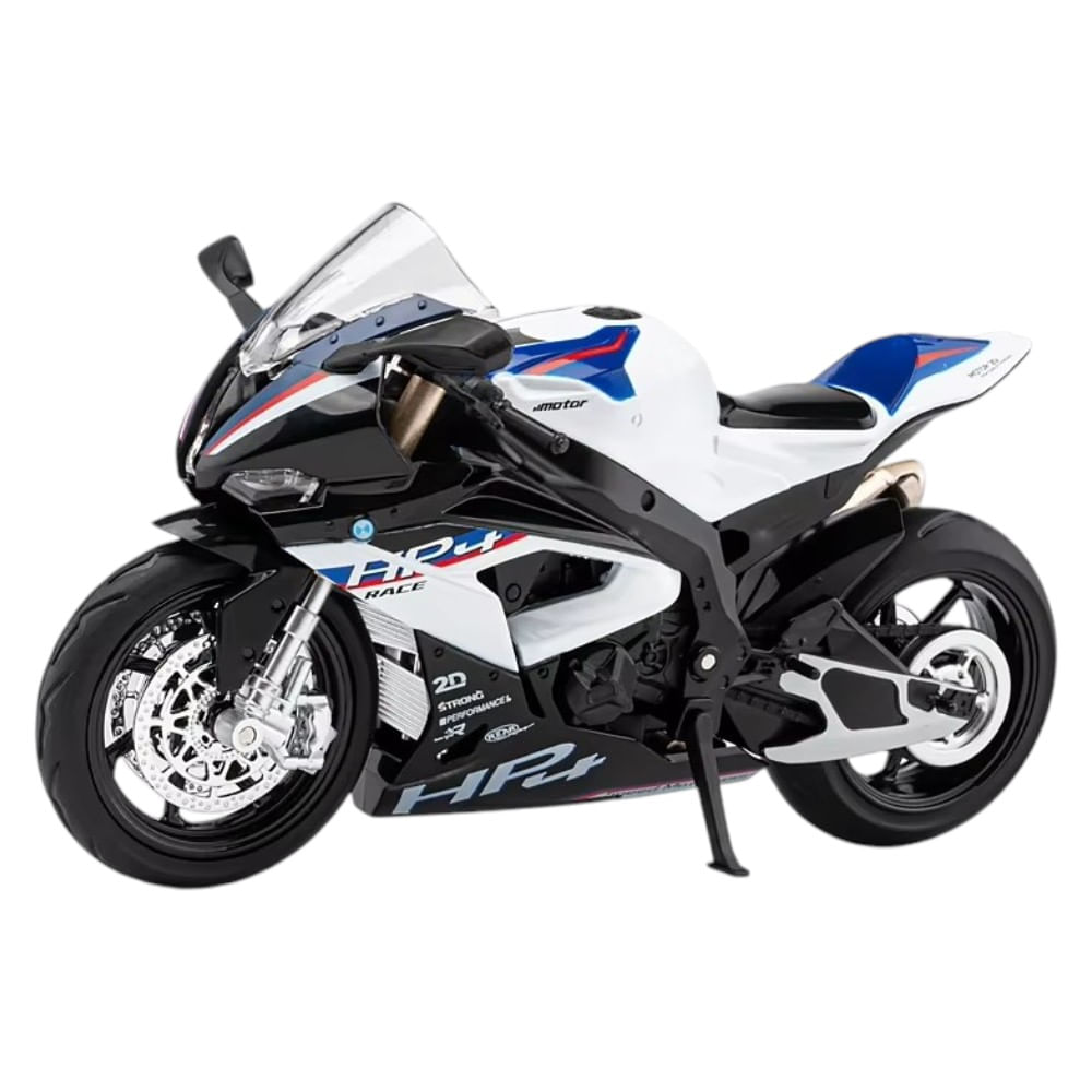 BMW HP4 Blanco Luces y Sonido 1-12