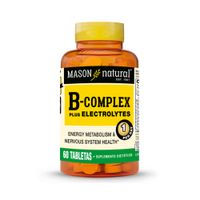 B-Complex Plus Electrolitos Mason Natural 60 Tabletas
