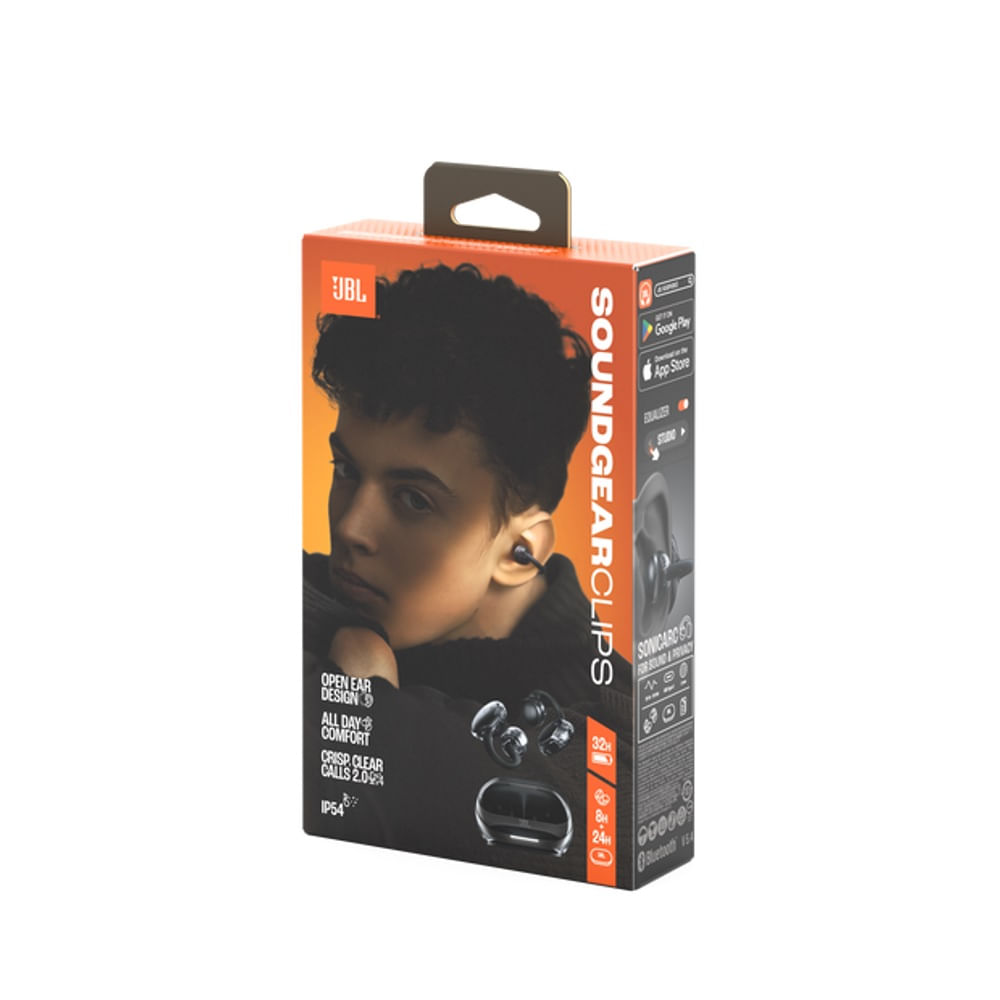 Audífonos Open Ear JBL Soundgear Clips Negro JBLSNDGEARCLBLKAM