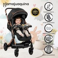 Coche Maleta de Lujo TOKIO II con Bandeja de Comer Edición Exclusiva Black