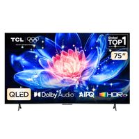 Televisor TCL QLED 75 pulgadas Smart TV 75T6C UHD 4K Google TV