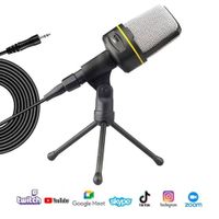 Micrófono Condensador para Live En Vivo Podcast TikTok Kick SF-920