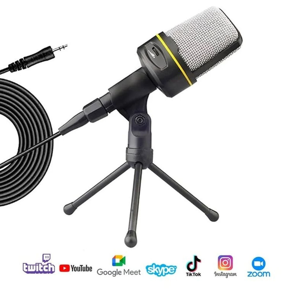 Micrófono Condensador para Live En Vivo Podcast TikTok Kick SF-920