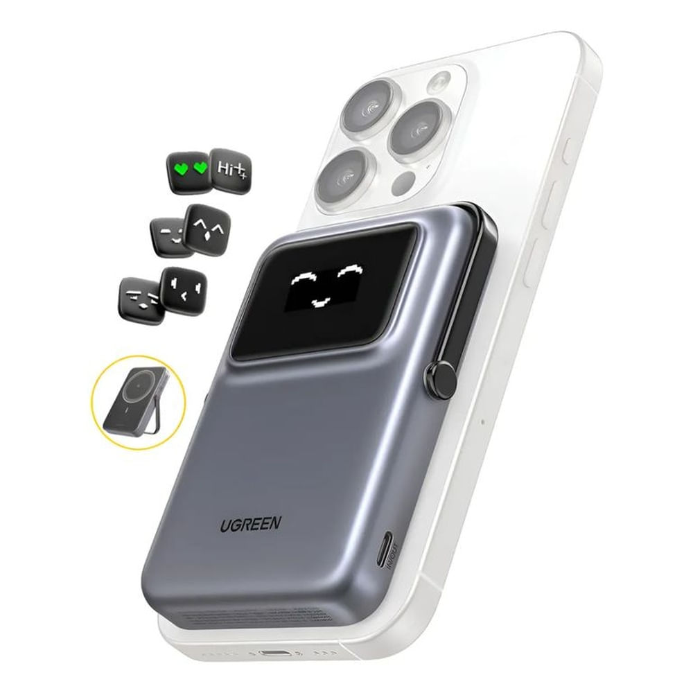 Ugreen Power Bank Inalámbrico 10000mah 20w Qi 7.5w