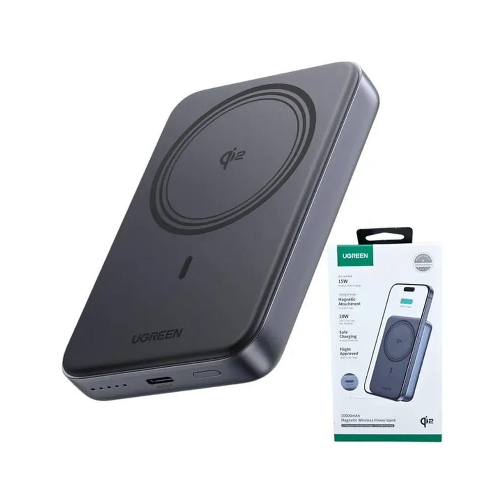 Ugreen Power Bank inalámbrico 10000mah 30w Qi2 15w