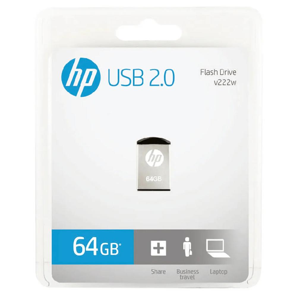 Memoria USB HP V222W 64GB Flash Drive Metal