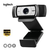 Cámara Web Logitech C930e Full HD 1080p USB-A Zoom 4X Micrófonos Estéreo Negro