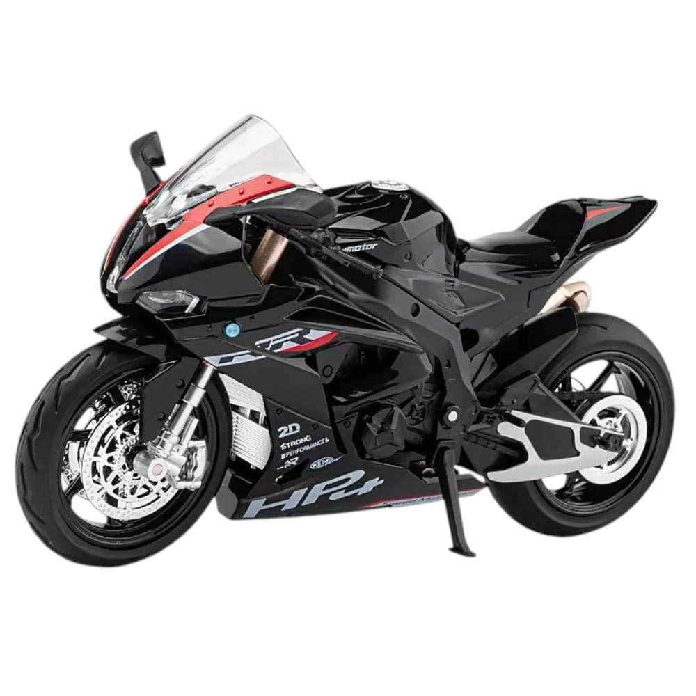 BMW HP4 Negro Luces y Sonido 1-12
