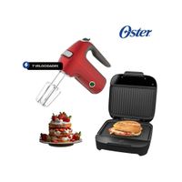 Combo Batidora de mano 7 velocidades y función turbo FPSTHM360R - sandwichera CKSTSM400