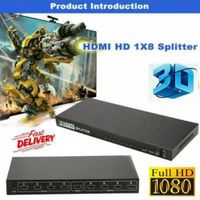 Splitter Divisor Repartidor HDMI 4K 1 Entrada 8Salidas 60Hz 4Kx2K