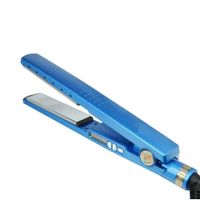Plancha Alisador Nano Sky Blue Para todo Tipo de Cabello Titanium