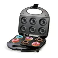 Máquina Mini 6Donas Antiadherente Superficie Antiadherente Eléctrica