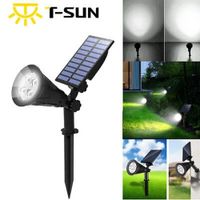 Estaca Solar LED Lampara Jardín Iluminación Decoración Exterior