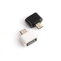 x2 Adaptadores Conectores V8 OTG Micro USB a USB Hembra