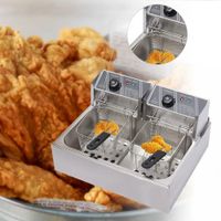 Freidora Eléctrica 5000W 11L para Papas Fritas Broster Churro Picaron