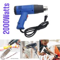 Pistola de Calor de Viento de Aire Caliente de Doble Temperatura 1500W