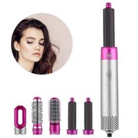 Kit de Belleza 5 en 1 - Cepillo Eléctrico Secador, Alisador y Moldeador Multifuncional