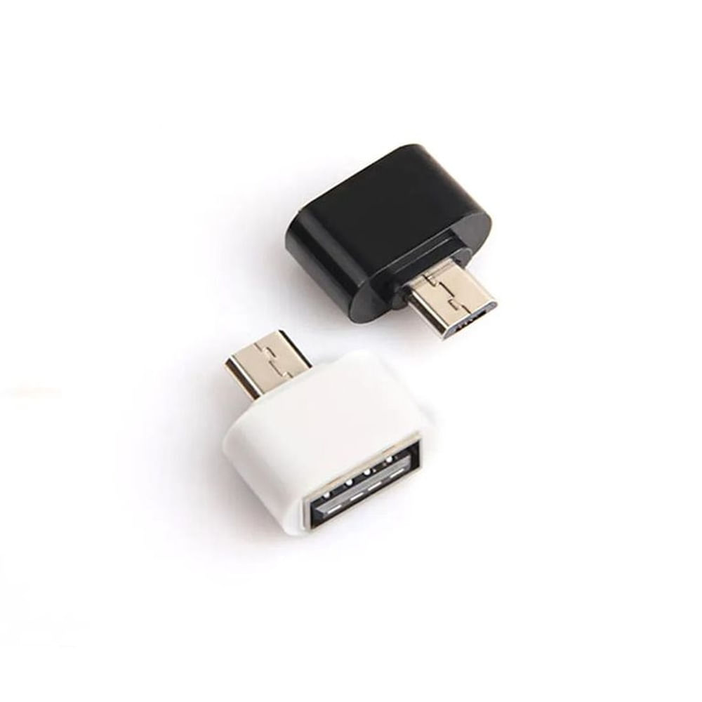Adaptador Conector V8 OTG Micro USB a USB Hembra