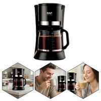 Cafetera Eléctrica - Calentador Automático y Filtro Permanente  4 a 6 Tazas de Café Pasado