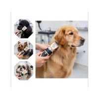 Rasuradora Eléctrica para Mascotas Silenciosa - Kit Completo de Aseo con Cortaúñas y Peines