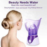 Sauna Facial Mascara Vaporizador Multifuncional Hidratante Violeta Profesional